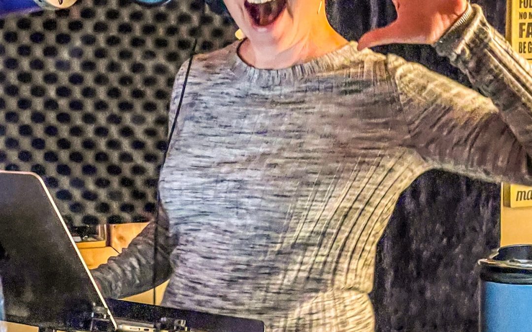 I Didn’t See This One Coming! —narrating an audiobook